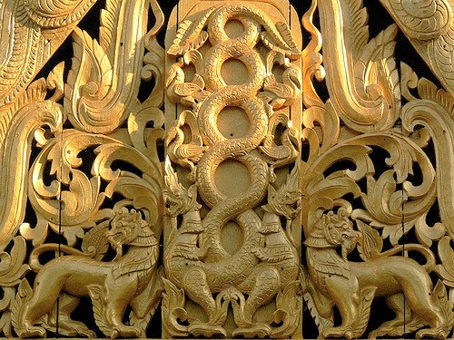33 - entwined serpent symbol of Ningishzidda's work fashioning modern man