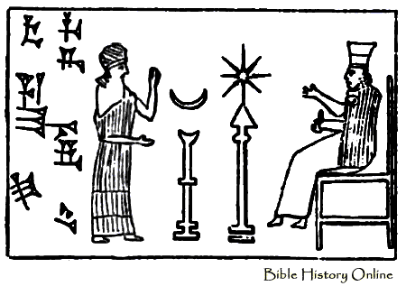 35 - Nannar's Moon Crescent, Inanna's 8-Pointed Star, Nabu's Double Stylus, & Marduk's Spade-Rocket symbols