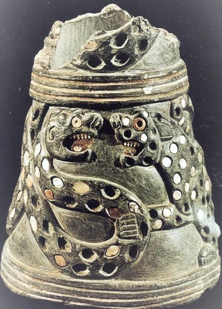 6b - Ningishzidda's horned serpent symbol on ancient Mesopotamian artifacts