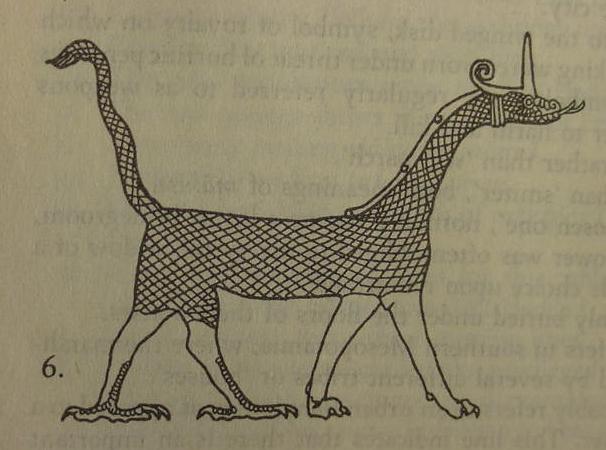 7 - Marduk symbol of Mushhushshu, patron god of Babylon