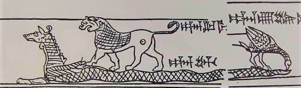 9bb - Ningishzidda's horned serpent symbol