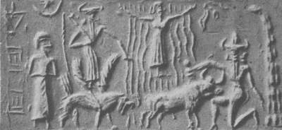 10 - earthling, Marduk upon Pegasus, Adapa ascends to heaven, & Utu sacrifices a bull