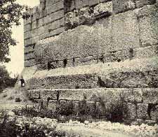 19b - Baalbek Temple in the Land of the Holy Cedars