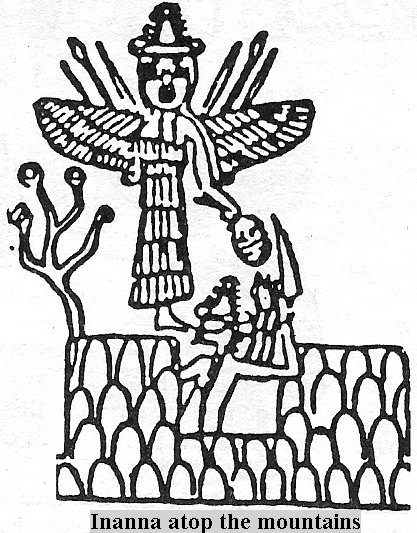1b - Inanna Atop the Mountains