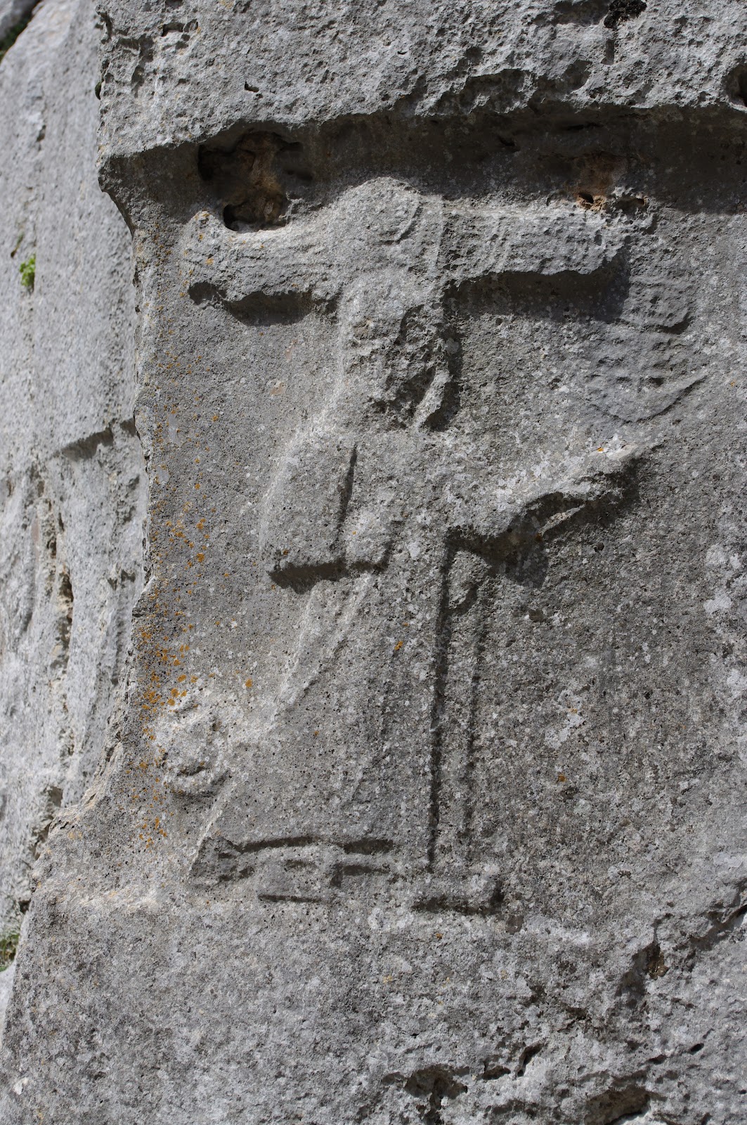 1c - winged sky-disk over Hittite god