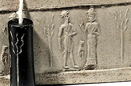 55 - semi-divine king & goddess scribe Nisaba