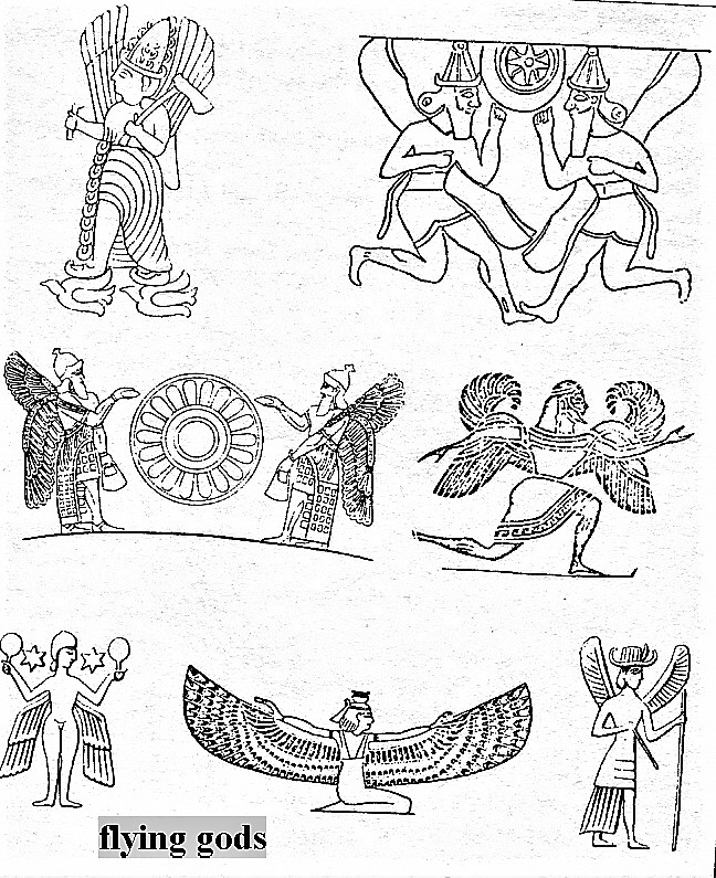 8 - winged gods of Nibiru