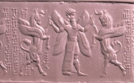 13 - Ninurta OR Marduk battles 2 animal symbols of oposing gods