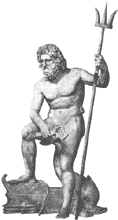 22 - Neptune / Enki; Roman god of the seas, Enki did not just disappear after ancient Greece