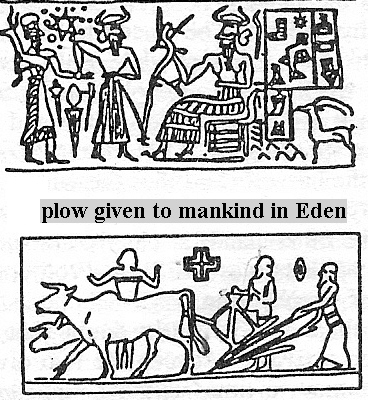 3g - earthlings (Cain) learn to farm from the gods, the 1st chore early man learned to accomplish successfully, then man (Abel) learned to herd sheep, also successfully accomplished by man