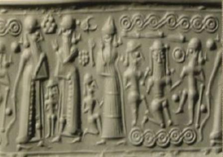 5y - Ninurta, naked Inanna, Nannar, Ninsun & her semi-divine offspring