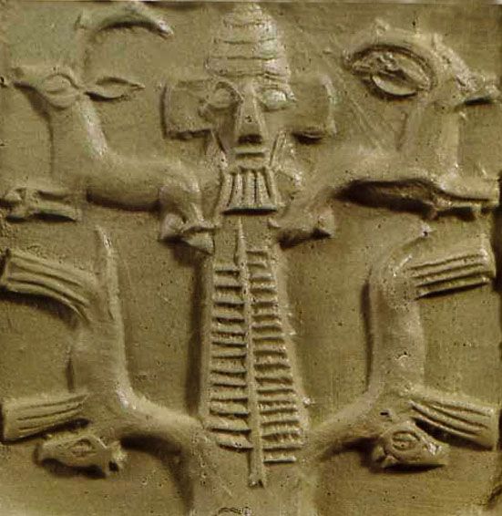62 - Ninurta OR Marduk fighting animal symbols for gods