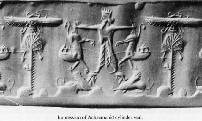 7 - Marduk hangs animal symbols for unidentified gods upside-down