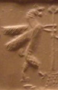 82 - Ninurta's winged beast animal symbol