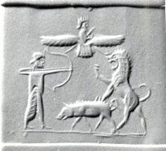 16 - Marduk protects his king on the hunt
