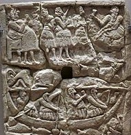 19f - Ninlil & spouse Enlil served, heir to King Anu's throne, the Earth Colony Commander under father King Anu in heaven, word 1st used in Mesopotamia