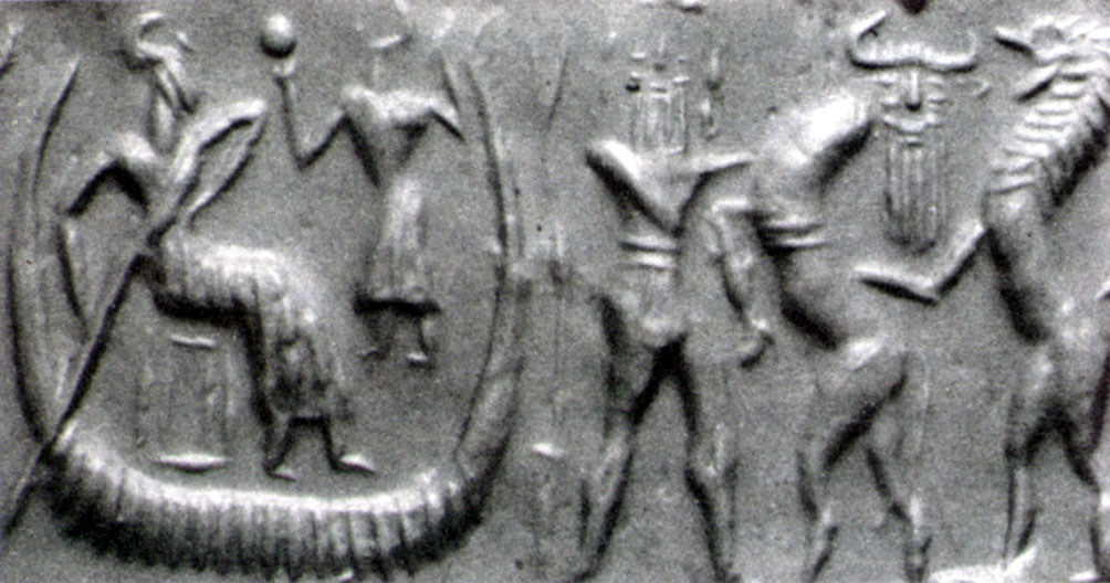 10a - Noah-Utnapishtim, Gilgamesh & Beast