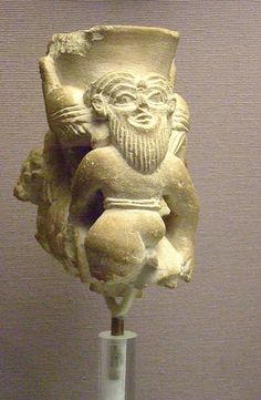 15 - Humbaba, Uruk artifact of 2000 or so B.C.