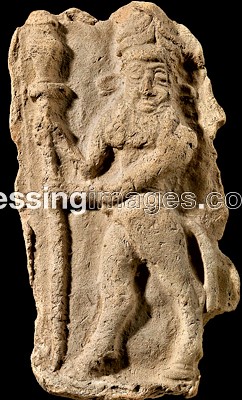 2 - Enkidu, companion, friend, & protector to Gilgamesh, the son of goddess Ninsun, the King of Uruk
