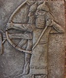 3r - Assyrian archers of war, war commanded of the king by the gods
