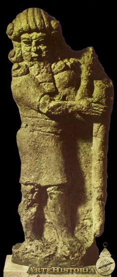 6 - Gilgamesh stele, mighty man Uruk king ruled approx. 2,700 B.C.
