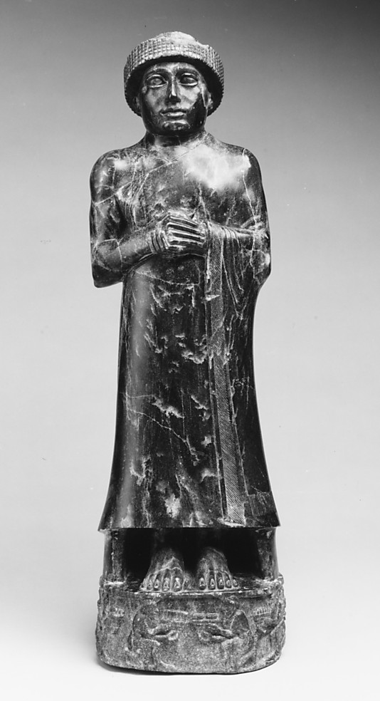 6ac - Ur-Ningirsu statue artifact, Adad's son