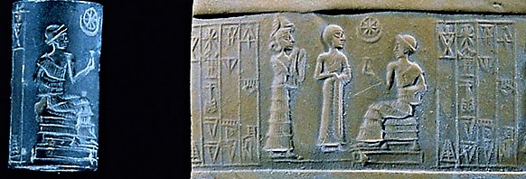 7 - Ninsun, her semi-divine grandson-king Shulgi, & Ningal, patron goddess over Ur & spouse to Nannar, the Biblical El