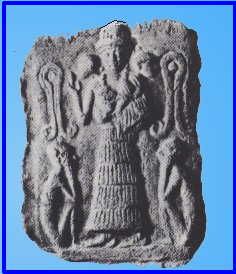 22 - Ninhursag with failed experiments for fashioning adequate workers, taking 50,000 years to perfect with reproduction capabilities