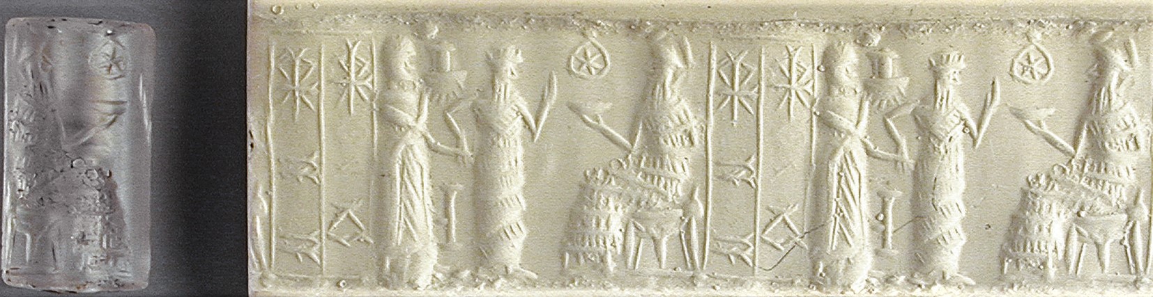 19 - semi-divine giant king, Inanna, & Nannar