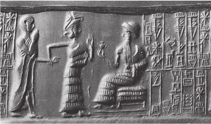 1na - King Shu-Sin the semi-divine spouse to Goddess of Love Inanna, & her father Nannar the Moon god & patron god over Ur for thousands of years; a time long forgotten when the gods walked & talked with semi-divine earthlings