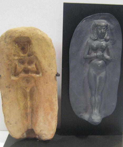 8d - naked Goddess of Love Inanna mold for casting