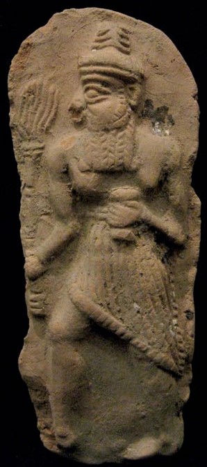 34 - Babylonian stele of Utu, 2000 B.C.; a time long forgotten when the sons of god came down to Earth & walked with mankind