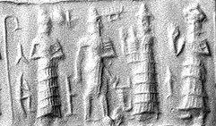 47 - Ningal, semi-divine king, Ninsun, & Inanna