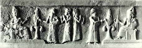 52 - Ningal, giant 2/3rds divine King of Ur, Ur-Namma, Ninsun; Ninsun again, her son King Ur-Namma, & Nannar, wife & spouse patron gods over Ur; a time when the gods mingled with their semi-divine offspring