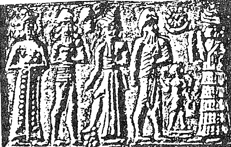 25 - Inanna, Uruk King Gilgamesh, Utu, Enkidu, & Ninsun