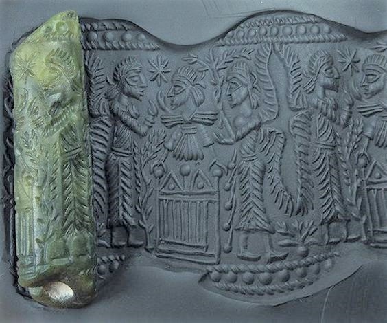 93 - Marduk, Enlil. Ninurta, & 2 unidentified gods