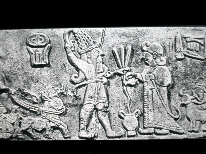 25 - Adad & spouse Shala, the daughter to Anunnaki King Anu, and the aunt to husband Adad