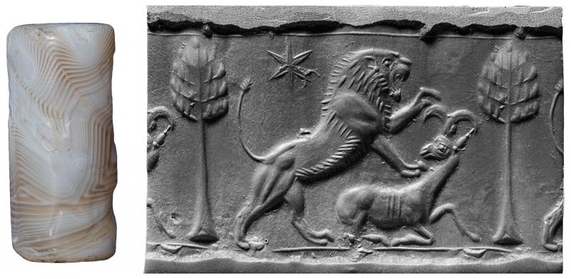 57 - 6 pointed star symbol of Nabu, the Hebrew synbol for God