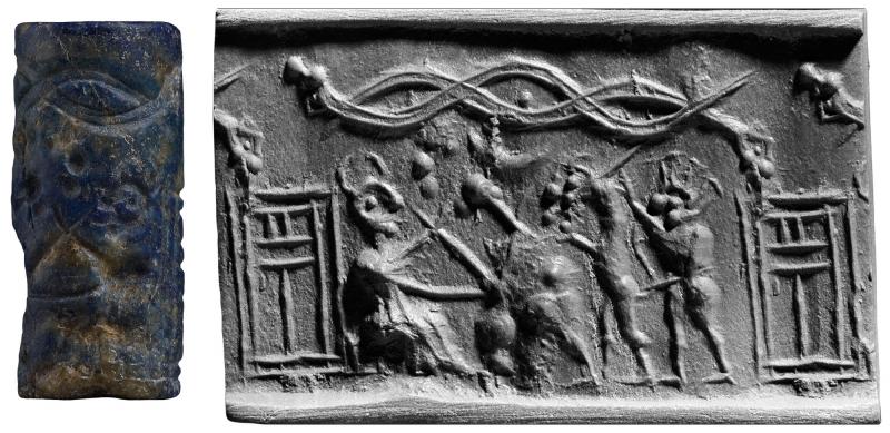 65 - seal with Ningishzidda's entwined serpents symbol